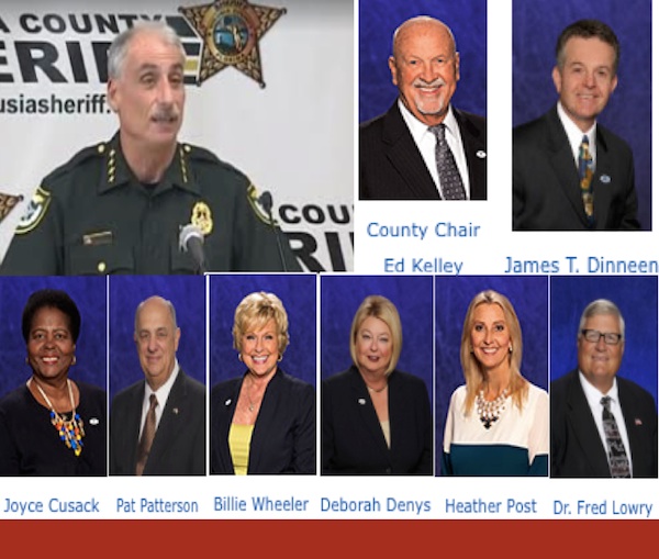 Voluasia Sheriff Mike Chitwoood's blockage of news now in 200th day / Headline Surfer