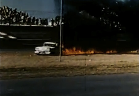 1960 car gas tank on fire / Headline Surfer®