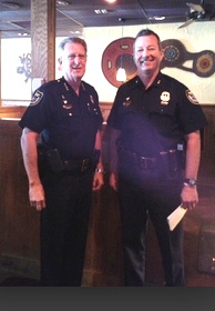 Volusia County Sheriff Ben Johnson with Deputy Sheriff Mike Coffin / Headline Surfer®