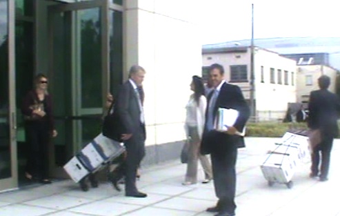 James Sotolongo, accused in mortgage fraud trial outside US District Courthouse in Orlando / Headline Surfer