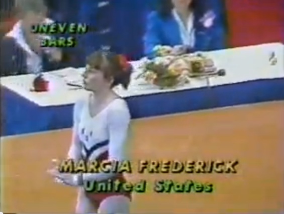 Marcia Frederick, 1978 gold medal gymnast related to internet newspaper publisher Henry Frederick / Headline Surfer