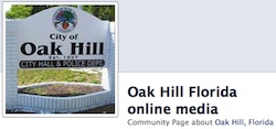 Oak Hill Facebook logo / Headline Surfer®