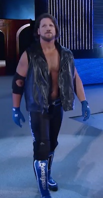 The 'Phenomenal One" AJ Styles in the 2016 Royal Rumble in Orlando, FL / Headline Surfer®
