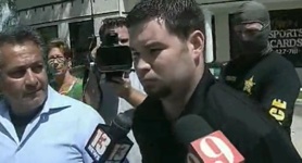 Media swarms drug suspect in New Smyrna Beach raid / Headline Surfer