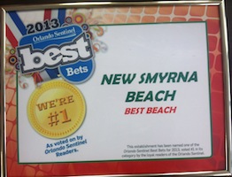 Best Beach Award SVAA New Smyrna Beach / Headline Surfer