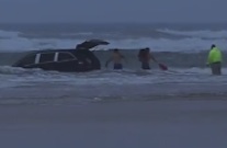 Second child rescued from van in Daytona surf / Headline Surfer®