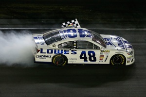 Jimmie Johnson wins 2013 Coke Zer0 400 / Headline Surfer