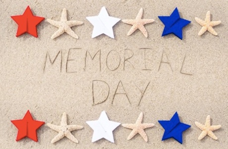 Memorial Day 2016 recognized on the hard sands of New Smyrna Beach, Florida / Headline Surfer®