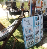 Student exhibits at Riverfest in Oak Hill / Headline Surfer