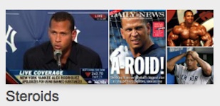 A-Rod sterois controversy well chronicled / Headline Surfer®