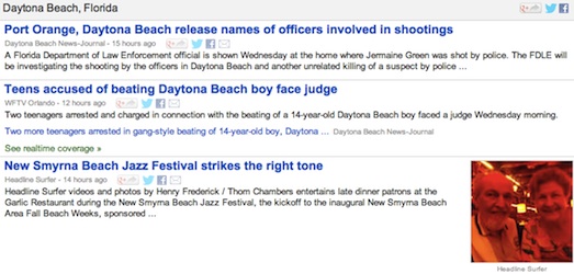 Tourism story trending / Headline Surfer