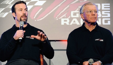 JD Gibbs with NASCAR racing owner Joe Gibbs / Headline Surfer®
