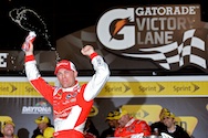 Kevin Harvick in victory lane at Daytona / Getty Images / Headline Surfer