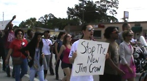 College students march from Sanford to Daytona / Headline Surfer