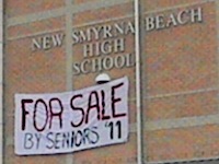 New Smyrna Beach High School senior class prank