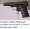 Gun used to kill Archduke and wife to start WW! / Headline Surfer