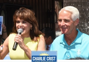 Charlie Crist won Democrativ primary in Florida & Volusia County / Headline Surfer®
