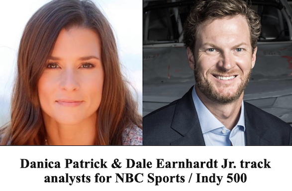 Danica Patrick & Dale Earnhardt Jr, NBC track analysts for Indy 500 / Headline Surfer