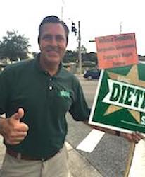 VolusiaChief Deputy Eric Dietrich finished a distant second in the Sheriff's primary / Headline Surfer