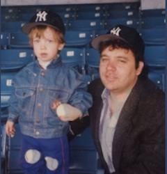 Father & son Henry Frederick III and IV in 1996 at Yankee Stadium / Headline Surfer®