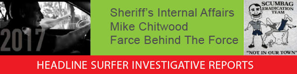 Sheriff Mike Chitwood / Farce Behind the Force / Headline Surfer