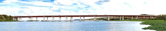 St Johns Bridge between Sanford and Deltona, FL / Headline Surfer®