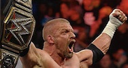 Triple H wins the Royal Rumble in the Amway Aewna in Orlando, FL in 2016 / Headline Surfer