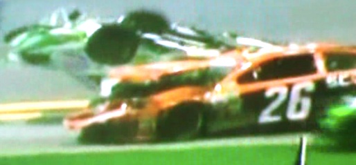 Race driver Busch upside down in crash in Coke Zero 400 at Daytona / Headline Surfer®