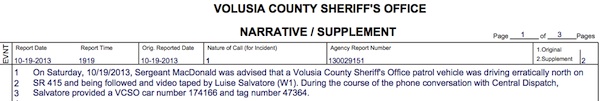 VCSO deputy arrest report for DUI / Headline Surfer