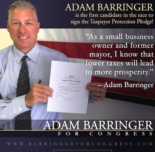 Congressional candidate Adam Barringer raised taxes as NSB mayor without paying his own / Headline Surfer®