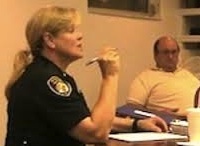 Oak Hill Vice Mayor with ex-Police Chief Diane Young / Headline Surfer