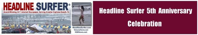 Award-winning 24/7 internet newspaper's 5th anniversary celebration / Headline Surfer®