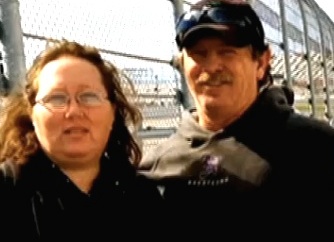 Elizabeth & Mark Braly at Daytona Int'l Speedway before her death / Headline Surfer®