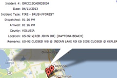 Florida Highway Patrol US 92 closed map locator / Headline Surfer