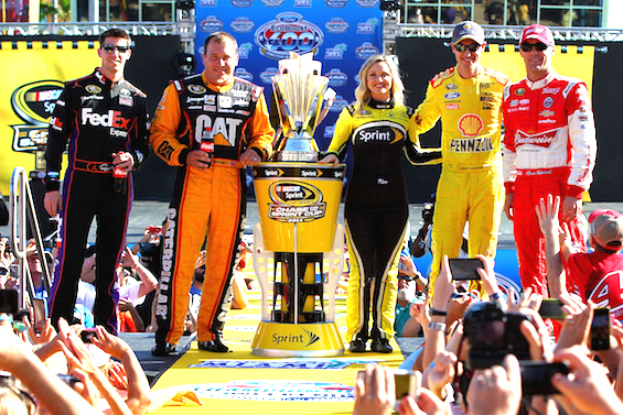 Final four drivers in the Chase for Sunday's Sprint Cup finale at Homstead / Headline Surfer®