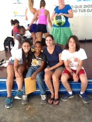 Lisa Gailey of DeBary, FL on Dominican Republic trip with children / Headline Surfer®