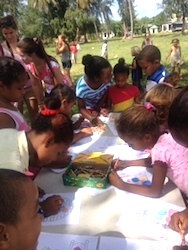 Lisa Gailey of DeBary traveled to Dominican Republic with her children to bring school supplies / Headline Surfer®