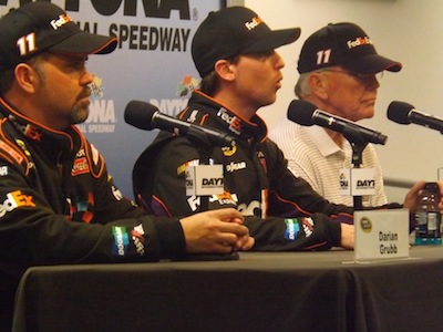 Denny Hamlin press conference at Daytona / Headline Surfer®