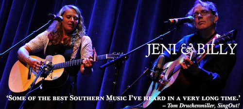 Jeni & Billy folk duo to perform in Oak Hill and Deltona Feb. 8, 9 / Headline Surfer®