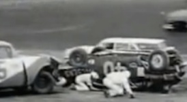 1960 crash at Daytona collected 37 cars in the biggest pile-up to date, but injuries were minor / Headline Surfer