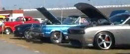 Muscle cars at Daytona International Speedway fror the 2012 Turkey Rod Run / Headline Surfer®