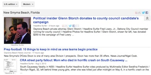 Political insiders brought into the Sunshine / Headline Surfer®