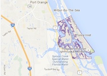 Poncer Inlet, Florida / Headline Surfer®