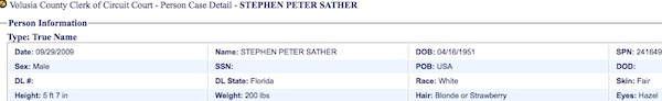 Stephen Peter Sather's court file related to drugs / Headline Surfer®