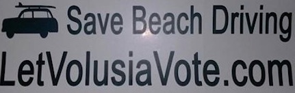 Save Beach Driving / Let Volusia Vote / Headline Surfer®
