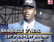 Shaq as No. 1 pick of Orlando Magic / Headline Surfer®