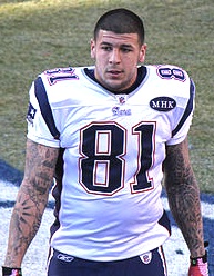 NE Patriots TE Aaron Hernandez n 2011 / Headline Surfer®