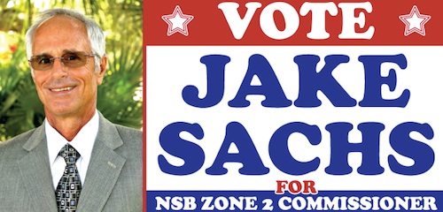 Jake Sachs endorsed for NSB City Commission / Headline Surfer®