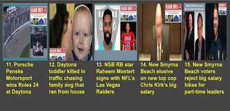 #s 11-15 of the top 100 stories of 2025 / Headline Surfer