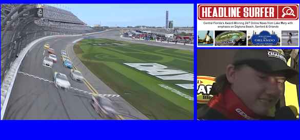 Butterbean Queen wins the 2025 Arca race at Daytona / Headline Surfer